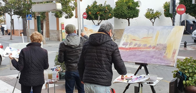 Primera edición del Concurso de Pintura Rápida de Cúllar Vega (AYTO. CÚLALR VEGA)