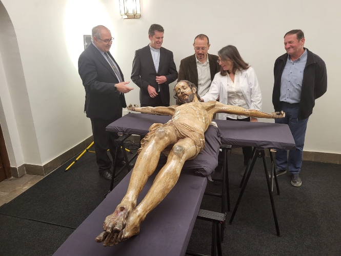 Visita al Cristo de Pablo Rojas (JUNTA)