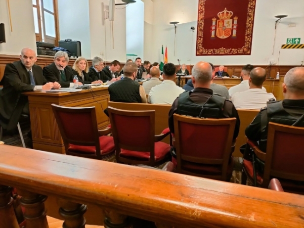 Imagen de archivo de la primera sesión del juicio con jurado popular (EUROPA PRESS)