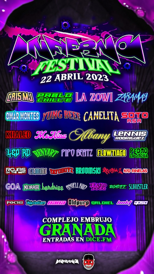 Cártel del festival (INFIERNO FESTIVAL)