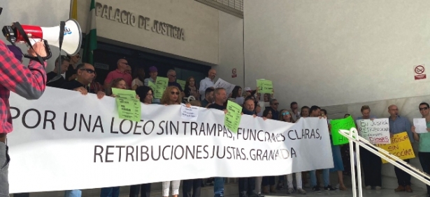 Imagen de la concentración (CCOO)