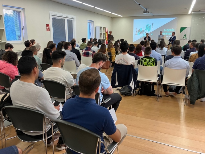 Imagen de la charla (FUNDACION PTS)