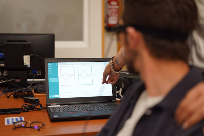 Sesión práctica de prueba audiovestibular (HOSPITAL VIRGEN DE LAS NIEVES)