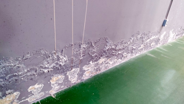 Imagen de las humedades (SYTO. HUÉTOR VEGA)