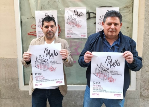 Presentación de las manifestaciones del 1 de mayo (CCOO)