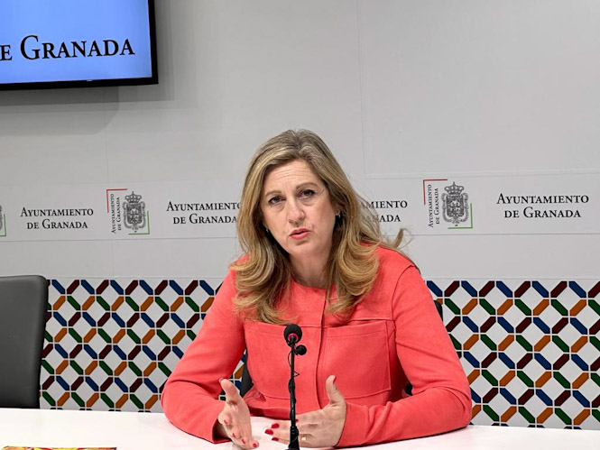 Beatriz Sánchez Agustino, portavoz de VOX y candidata a la Alcaldía de Granada (VOX)