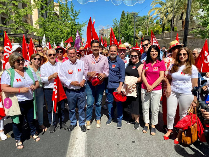 Manifestación del 1 de mayo (PSOE)