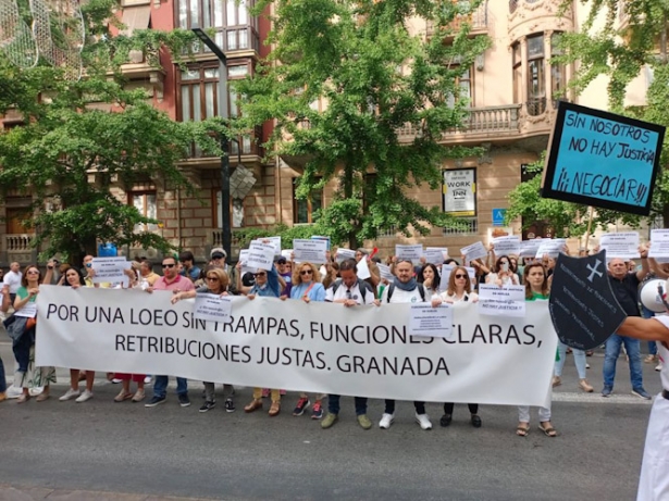 Huelga de la administración de justicia (CCOO)