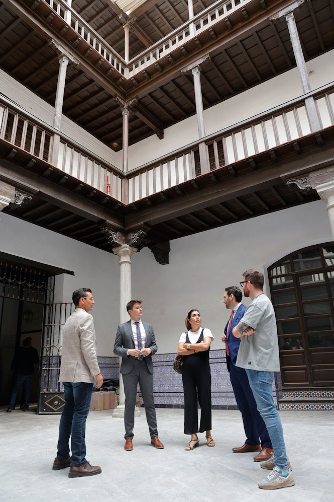 Visita al edificio de Rey Soler (JAVIER ALGARRA/ AYUNTAMIENTO)