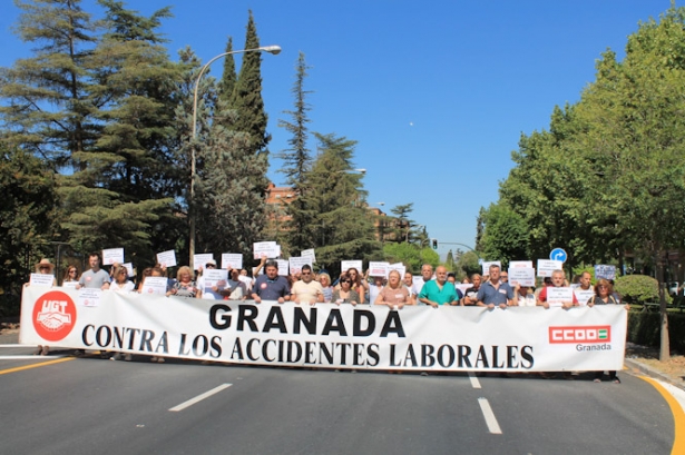 Imagen de la concentración (CCOO) Imagen de la concentración (CCOO)