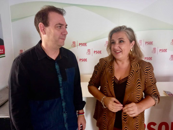 Manuel García Cerezo y Rocío Palacios (PSOE)