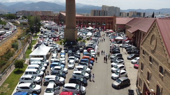 Imágenes del Salón del Vehículo que tuvo lugar este fin de semana en Fermasa.(FERMASA)