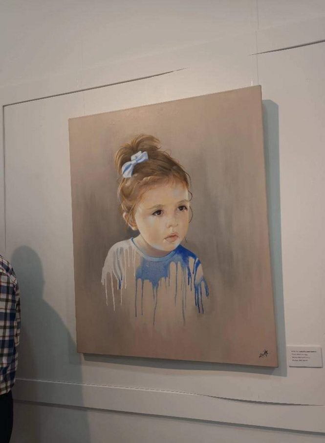 Una de las obras de Consuelo Manzano (AYTO. LA ZUBIA)