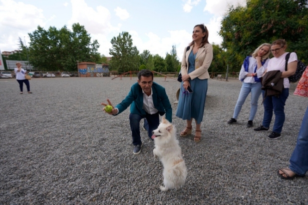 Francisco 3en un parque canino (PSOE) 