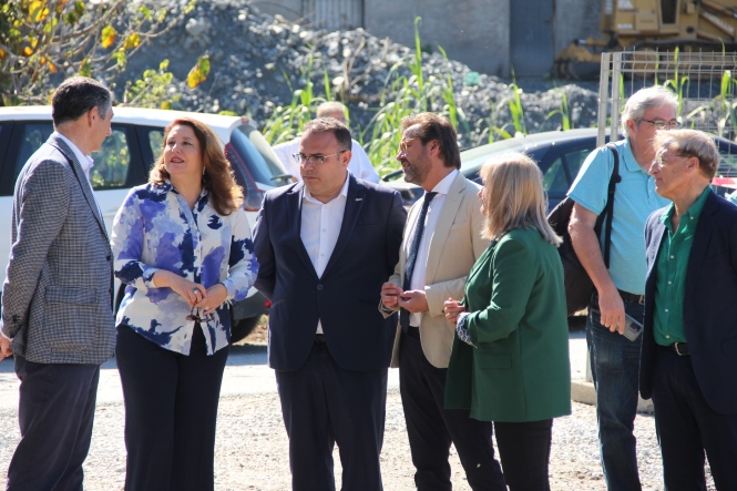 Imagen de la visita a la EDAR de La Herradura (JUNTA)