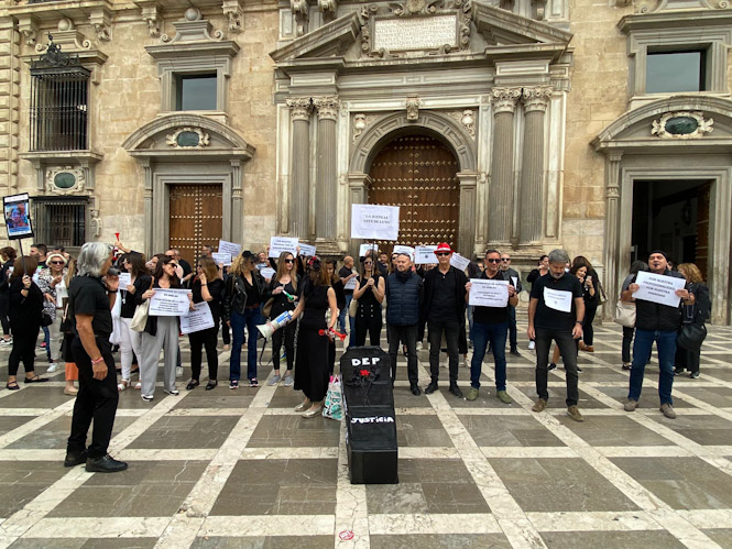 Huelga de los funcionarios de justicia (CCOO)