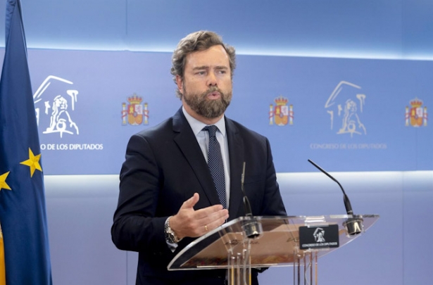 El portavoz de VOX en el Congreso, Iván Espinosa de los Monteros, en imagen de archivo (ALBERTO ORTEGA - EUROPA PRESS)