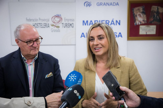 La candidata del PP, Marífrán Carazo (PP)
