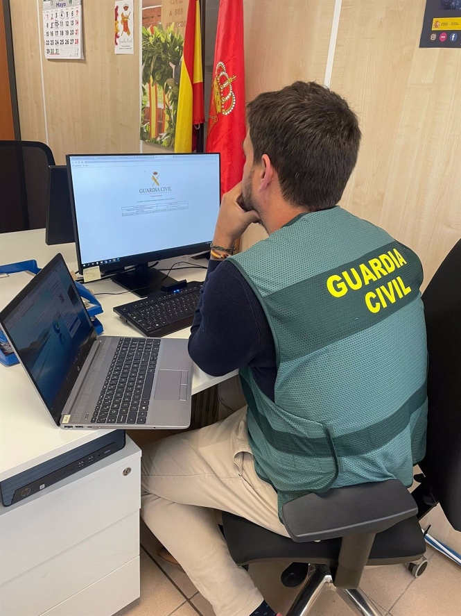 Imagen de un agente de la Guardia Civil. (GUARDIA CIVIL)