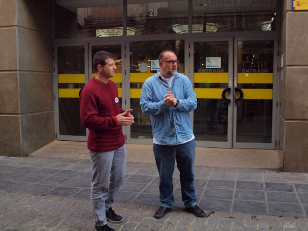 Francisco Puentedura y Cecilio Sánchez (GRANADA UNIDA)