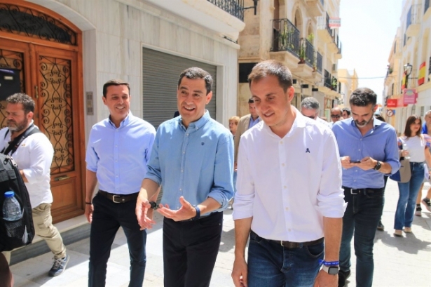 El presidente del PP de Andalucía, Juanma Moreno (RAFAEL GONZÁLEZ / EUROPA PRES)