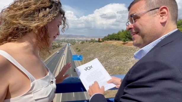 Libertad Padrones y Onofre Miralles, de Vox (VOX)