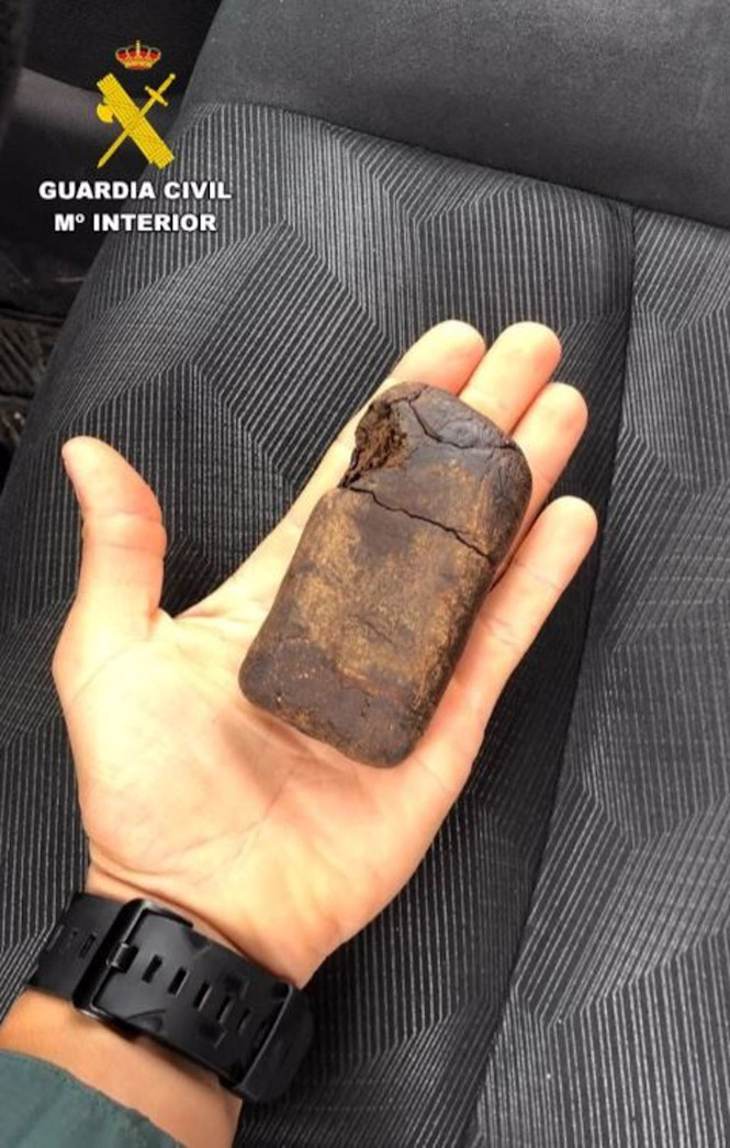 Hachís incautado en un control de la Guardia Civil (GUARDIA CIVIL GRANADA)