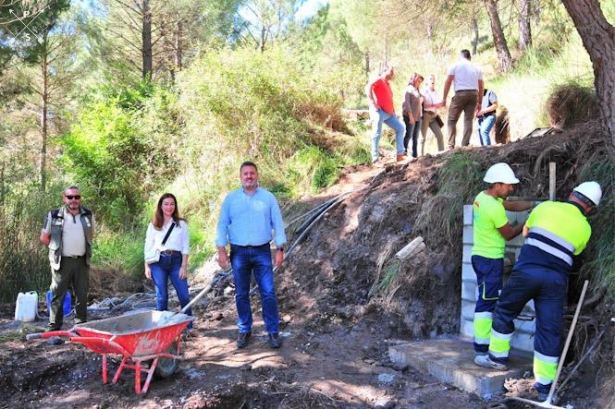 Imagen de la visita a las obras (JUNTA)