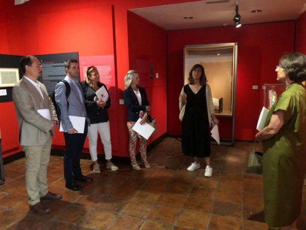 Inauguración de la exposición (JUNTA) Inauguración de la exposición (JUNTA)