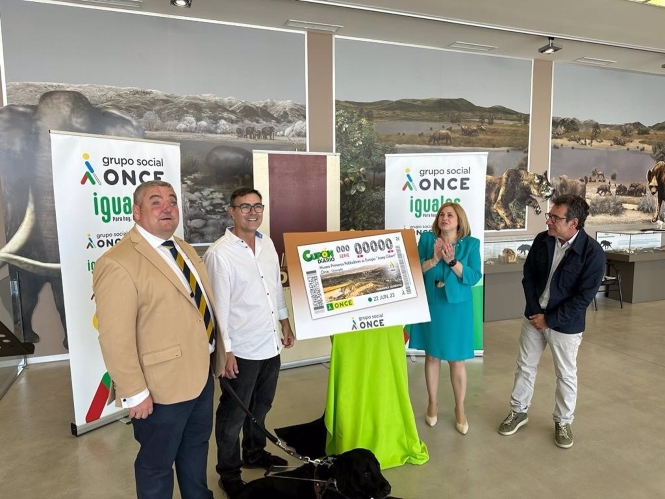 Presentación del cupón de la ONCE (ONCE) 