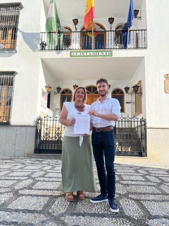 Puri López y Pablo Laguna (AYTO. LA ZUBIA)