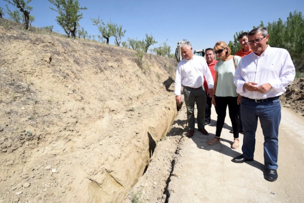 Imagen de la visita a las obras (R. MARTÍNEZ/DIPGRA) Imagen de la visita a las obras (R. MARTÍNEZ/DIPGRA)