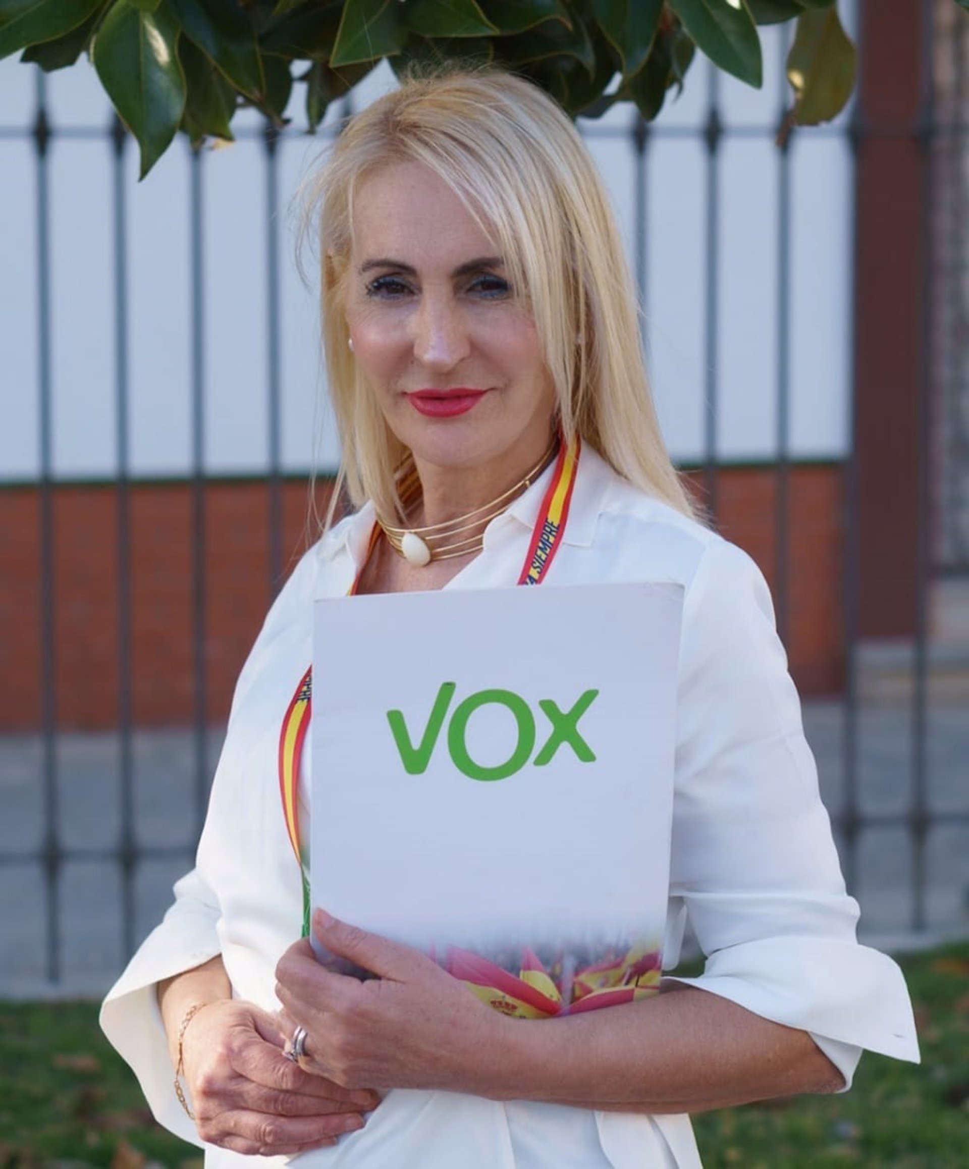 La edil de Agricultura, Comercio, Familias, Impulso Cinegético y Bienestar Animal de Santa Fe, Silvia Enríquez, de Vox (VOX)