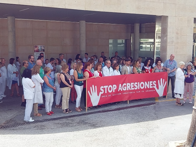 Concentración en Motril (CCOO)