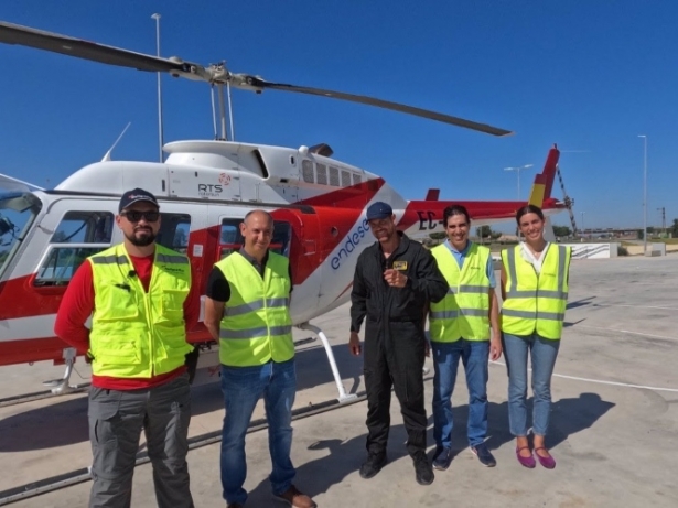 Endesa revisa desde el aire 1.928 kilómetros de líneas eléctricas en Granada (ENDESA) 