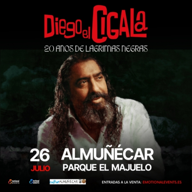 Dego El Cigala actuará en Almuñécar (WILDPUNK) Dego El Cigala actuará en Almuñécar (WILDPUNK)