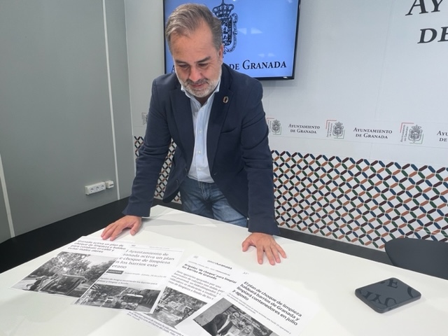 El viceportavoz del Grupo Municipal Socialista en el Ayuntamiento de Granada, Jacobo Calvo (PSOE)