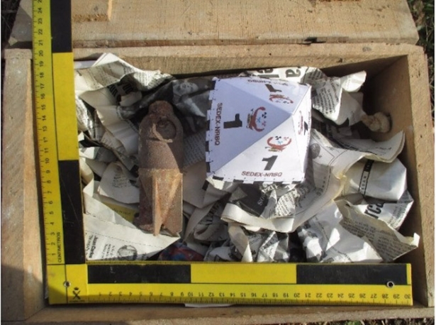 Una granada de la Guerra Civil (GUARDIA CIVIL) Una granada de la Guerra Civil (GUARDIA CIVIL)