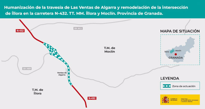 Actuaciones del Mitma en Íllora y Moclín (MITMA)