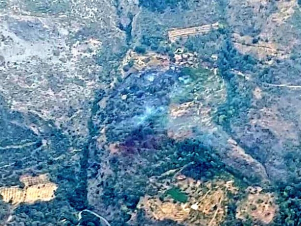 Lugar del incendio (INFOCA) Lugar del incendio (INFOCA)