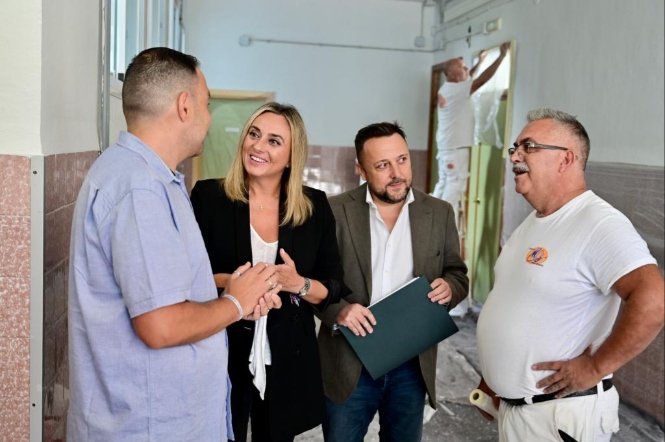 Visita al CEIP Andrés Segovia (AYUNTAMIENTO DE GRANADA) 