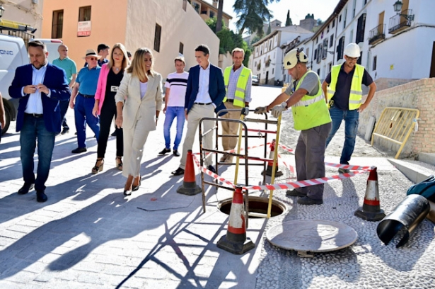 Visita a las obras (AYUNTAMIENTO GRANADA) Visita a las obras (AYUNTAMIENTO GRANADA)