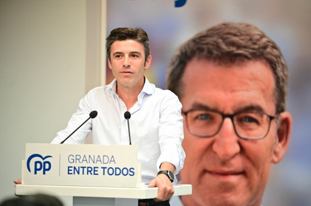 El secretariado general del PP, Jorge Saavedra (PP)
