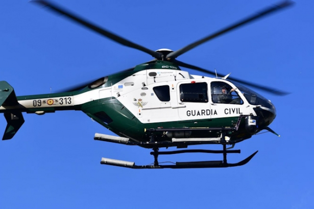 Un helicóptero de la Guardia Civil (ANTONIO SEMPERE - EUROPA PRESS)