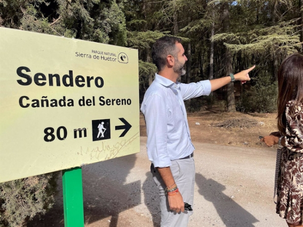 Ramón Fernández-Pacheco, en el Parque Natural Sierra de Huétor (JUNTA) Ramón Fernández-Pacheco, en el Parque Natural Sierra de Huétor (JUNTA)