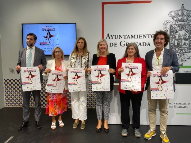 Presentación de la pasarela solidaria (AYTO. GRANADA)