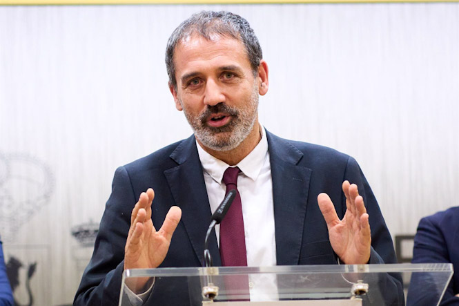 El secretario general de Infraestructuras del Ministerio de Transportes, Xavier Flores, en imagen de archivo  (JUAN MANUEL SERRANO ARCE - EUROPA PRESS)