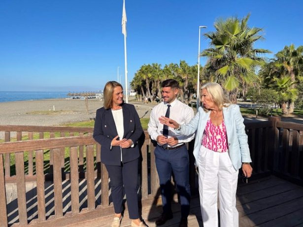 Luisa García Chamorro, José Peña y María Ángeles Escámez (AYUNTAMIENTO)
