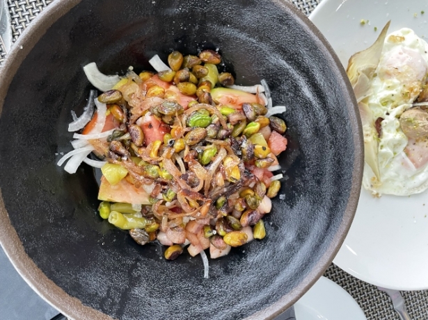 Ensalada de pistachos escabechados (GRUPO ABRASADOR)