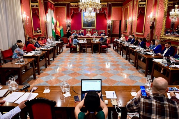 Pleno del Ayuntamiento de Granada (PERFIL DE MARIFRÁN CARAZO EN LA RED SOCIAL `X`)